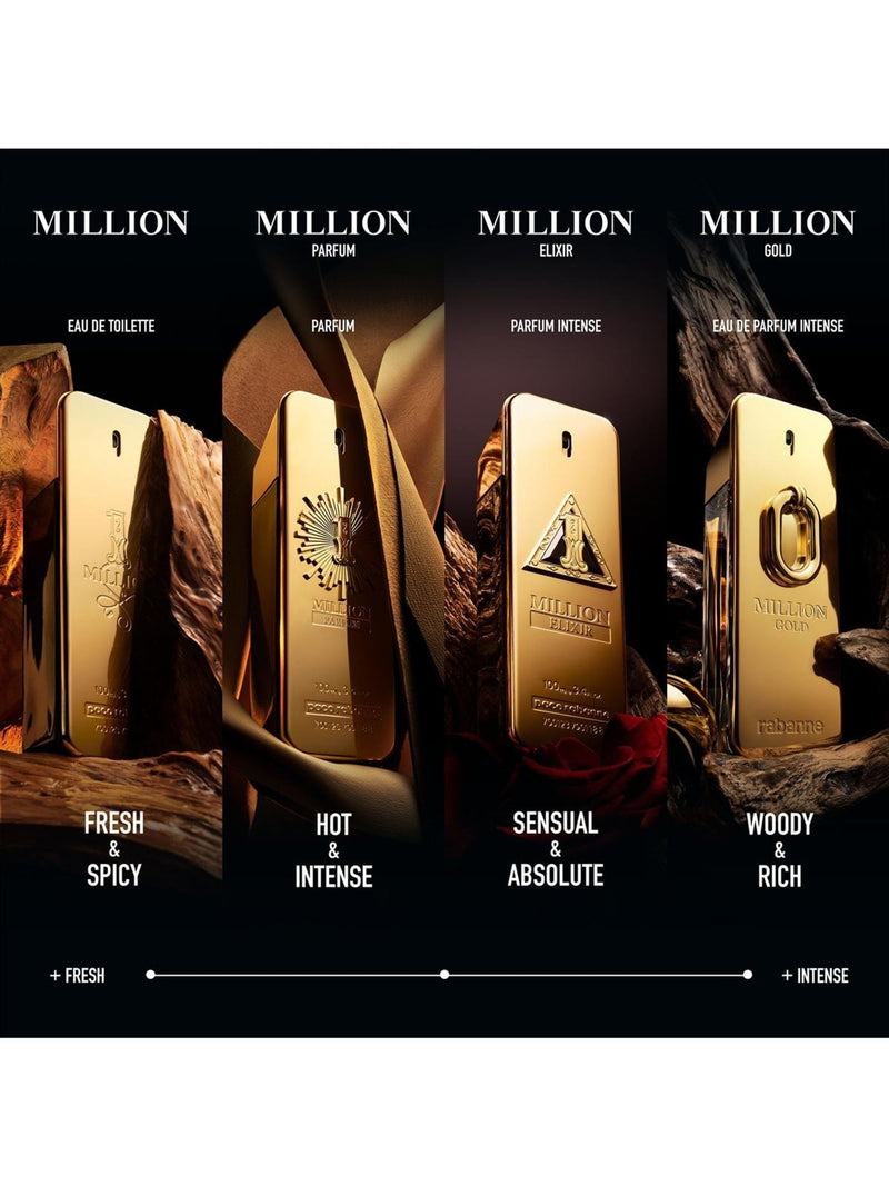 Rabanne Million Gold Eau de Parfum Intense 200ml, imported from the UK