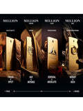 Rabanne Million Gold Eau de Parfum Intense 200ml, imported from the UK