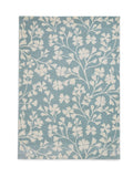 Catherine Lansfield Blue Grace Floral rug - British product