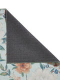 Catherine Lansfield Pipa Floral rug, flat weave polyester - British product