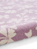 Catherine Lansfield Purple Grace Floral rug in various sizes, UK version