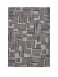 Catherine Lansfield Grey Blocks modern abstract rug - British product