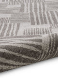 Catherine Lansfield Grey Blocks modern abstract rug - British product