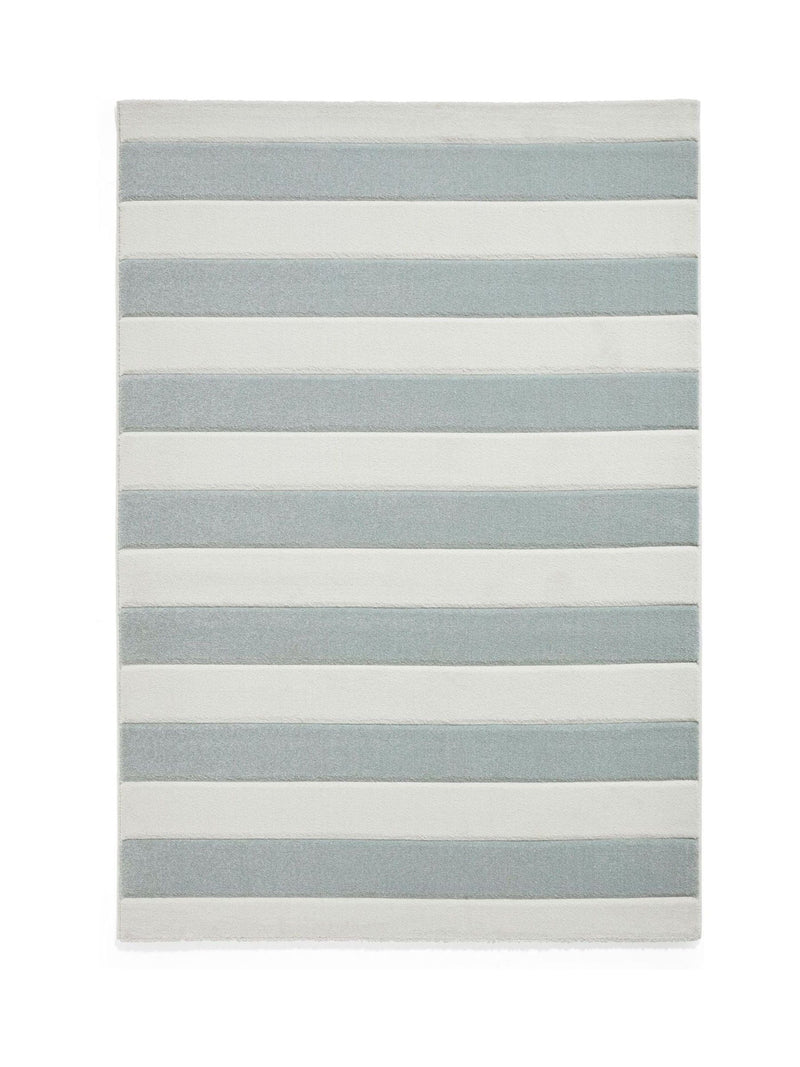Catherine Lansfield Cove Stripe linear rug, imported from the UK
