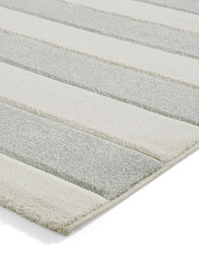 Catherine Lansfield Cove Stripe linear rug, imported from the UK