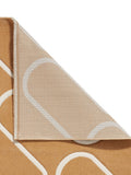 Catherine Lansfield yellow geometric rug, imported from the UK