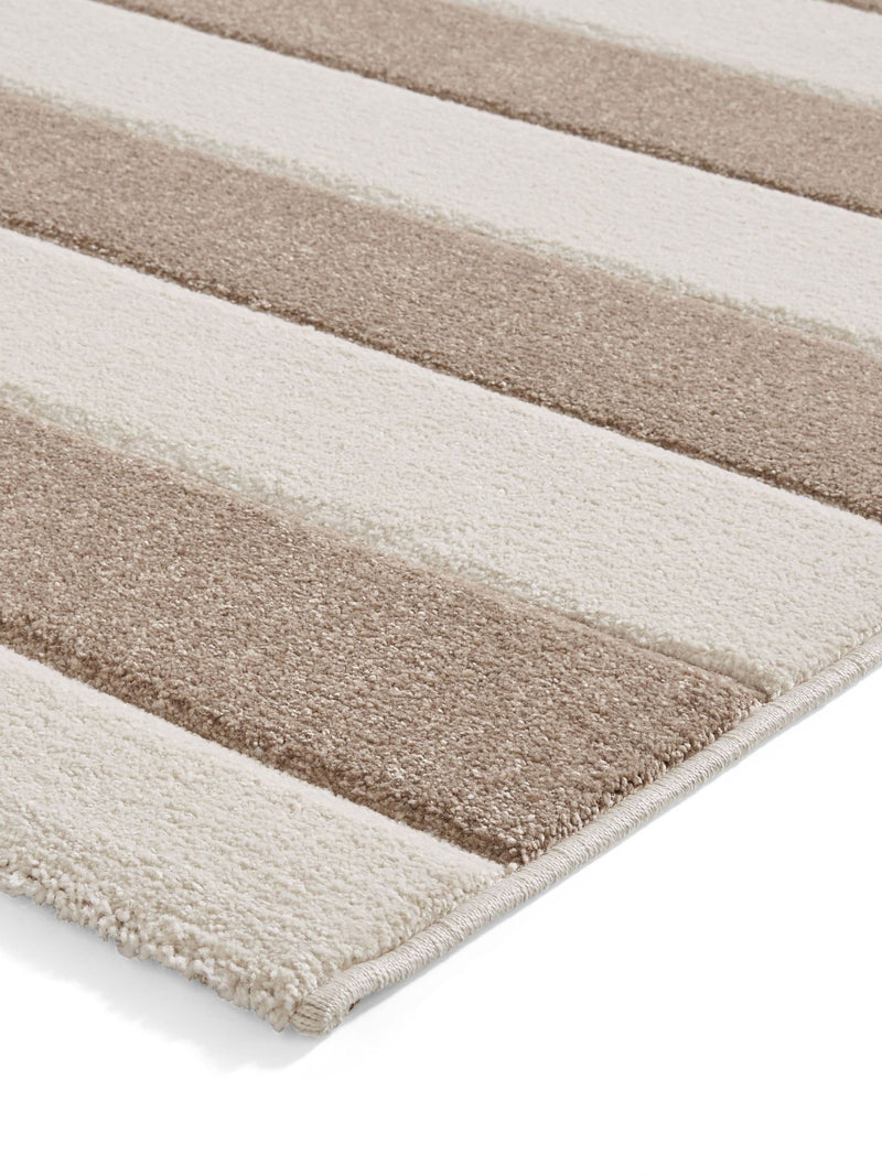 Catherine Lansfield Cove Stripe modern linear rug, UK version