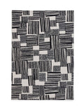 Catherine Lansfield modern abstract white rug, UK version