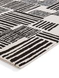 Catherine Lansfield modern abstract white rug, UK version
