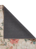 Catherine Lansfield Pipa Floral rug, machine-washable polyester (British brand)