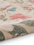 Catherine Lansfield Pipa Floral rug, machine-washable polyester (British brand)
