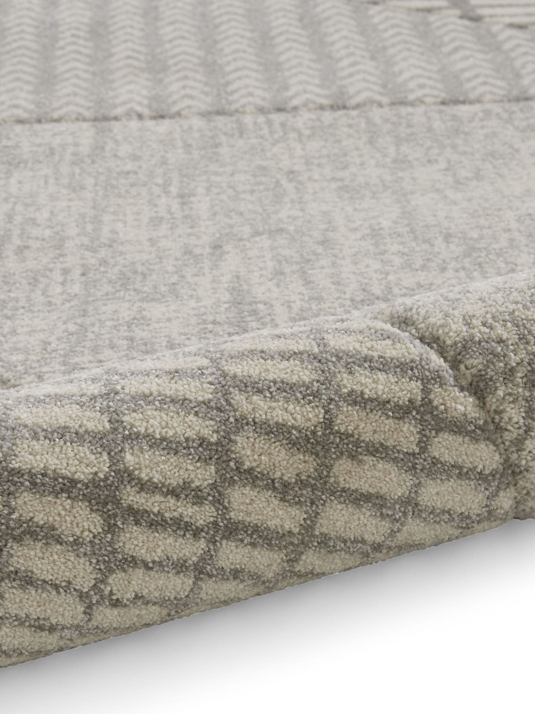 Catherine Lansfield grey abstract rug, imported from the UK