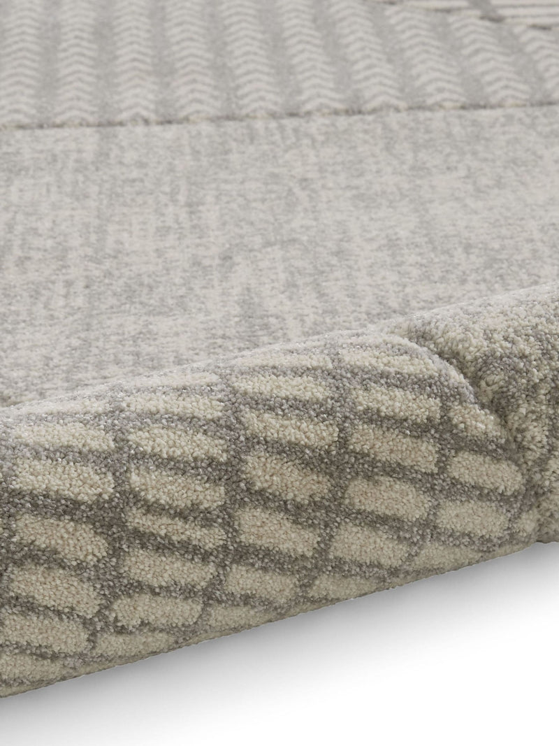 Catherine Lansfield grey abstract rug, imported from the UK