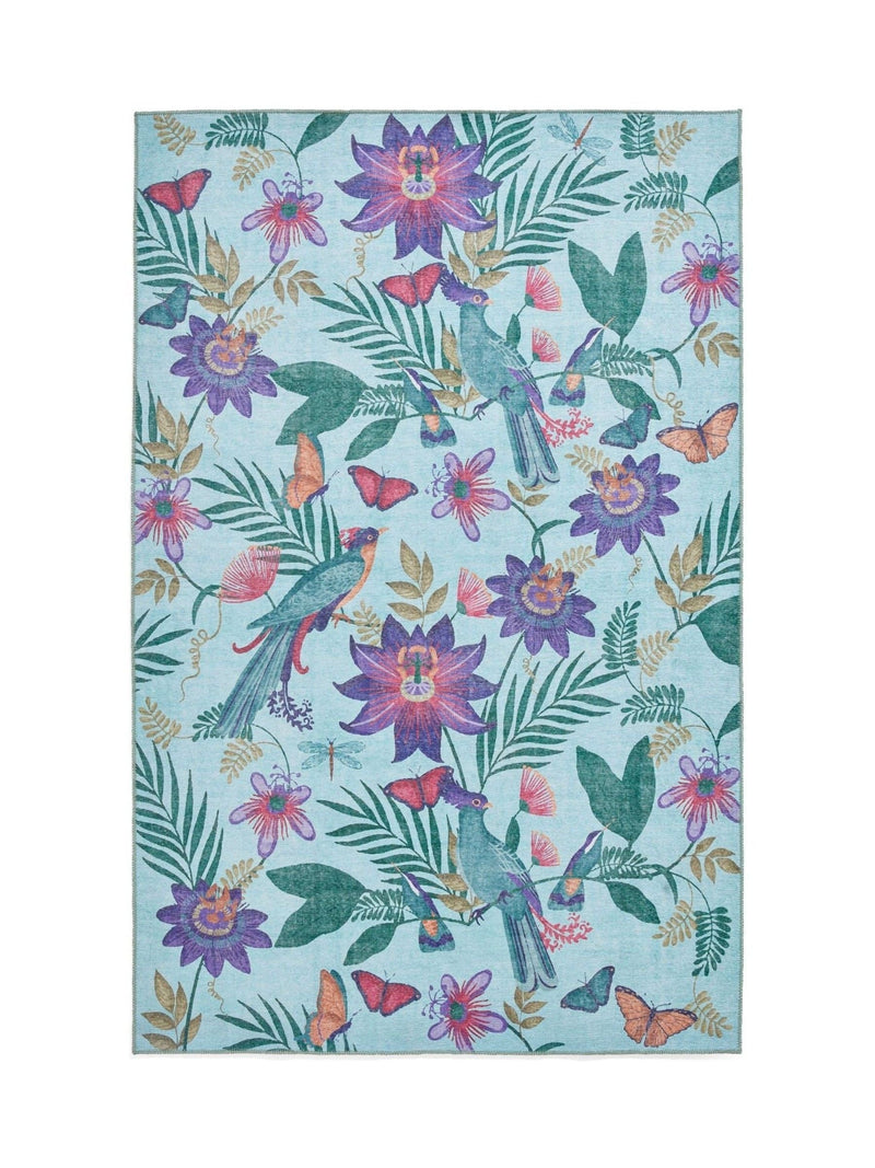 Catherine Lansfield tropical birds washable rug, UK version