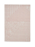 Catherine Lansfield pink modern abstract rug, imported from the UK