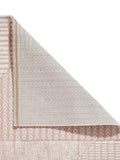 Catherine Lansfield pink modern abstract rug, imported from the UK