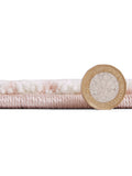 Catherine Lansfield pink modern abstract rug, imported from the UK