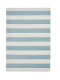 Catherine Lansfield Blue Cove Stripe rug, imported from the UK