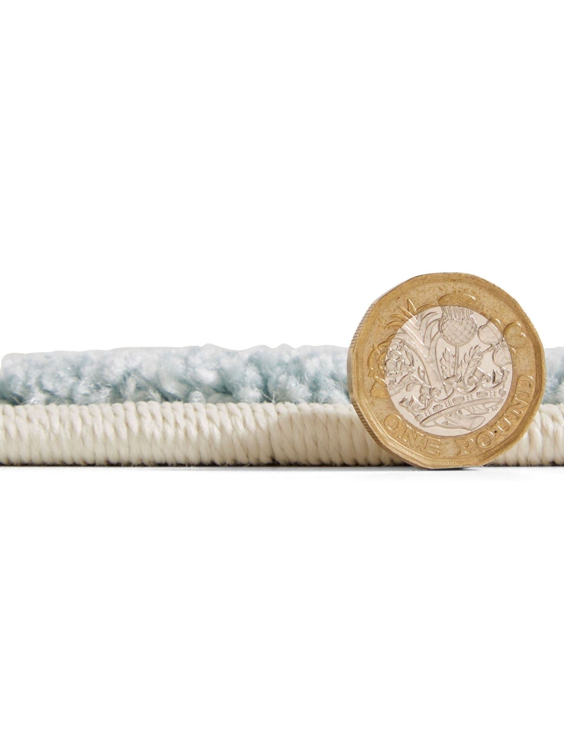 Catherine Lansfield Blue Cove Stripe rug, imported from the UK