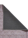 Catherine Lansfield purple Deco Peacock rug, UK version