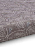 Catherine Lansfield purple Deco Peacock rug, UK version