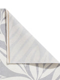 Catherine Lansfield grey sorral leaves botanical rug (British brand)