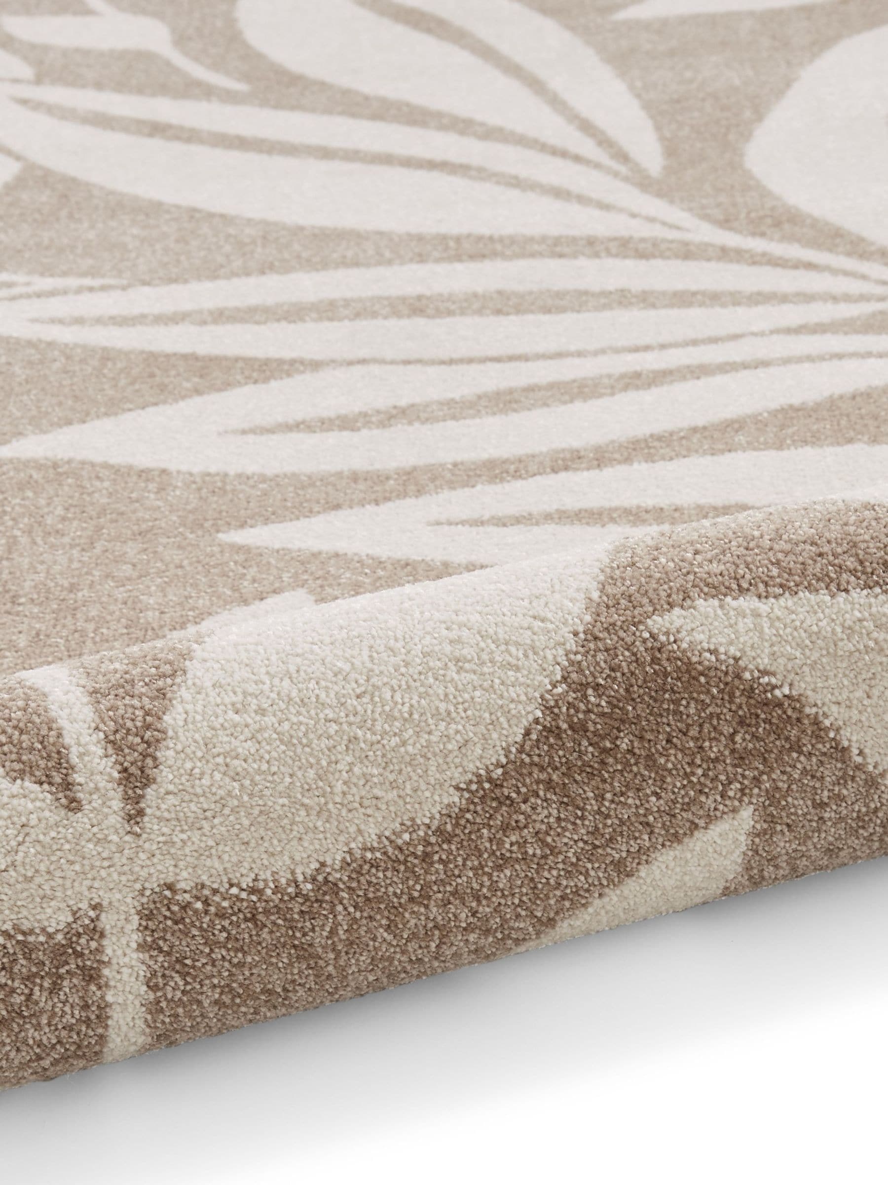Catherine Lansfield Sorral Leaves botanical rug - British product