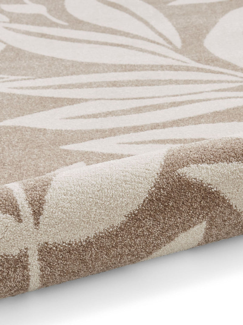Catherine Lansfield Sorral Leaves botanical rug - British product