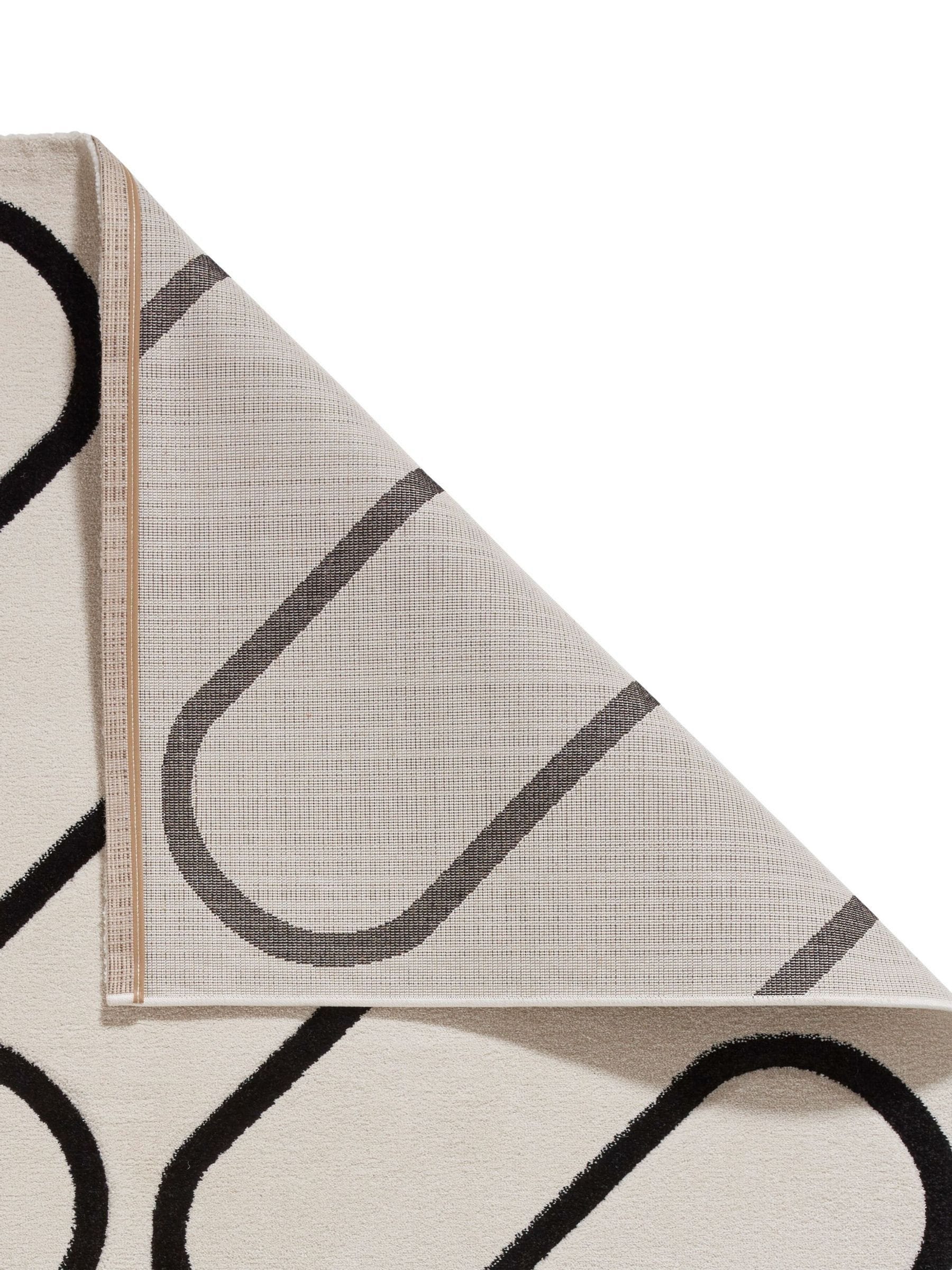 Catherine Lansfield Linear Curve geometric rug - British product