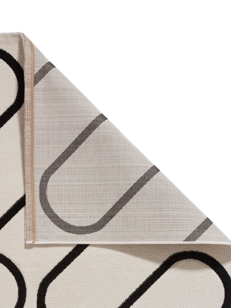 Catherine Lansfield Linear Curve geometric rug - British product