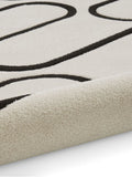 Catherine Lansfield Linear Curve geometric rug - British product