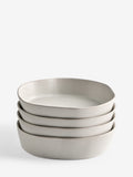 Natural Lana set of 4 pasta bowls, imported from the UK