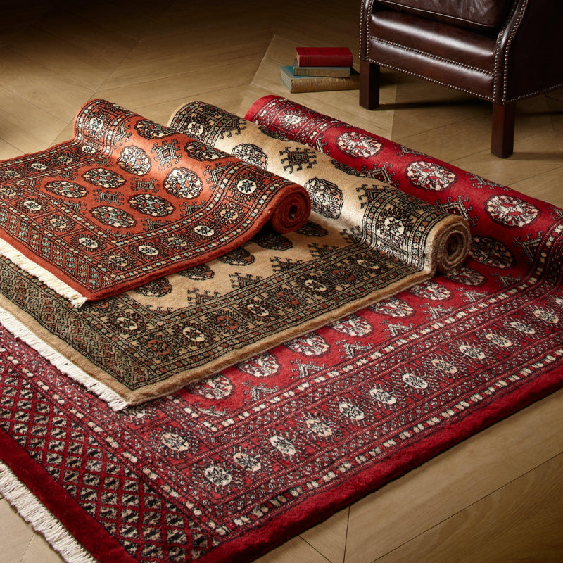 Gooch Luxury Bokhara handmade rug 183x122cm (British brand)
