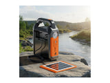 Multifunction solar station with LED light, radio and power bank - British product