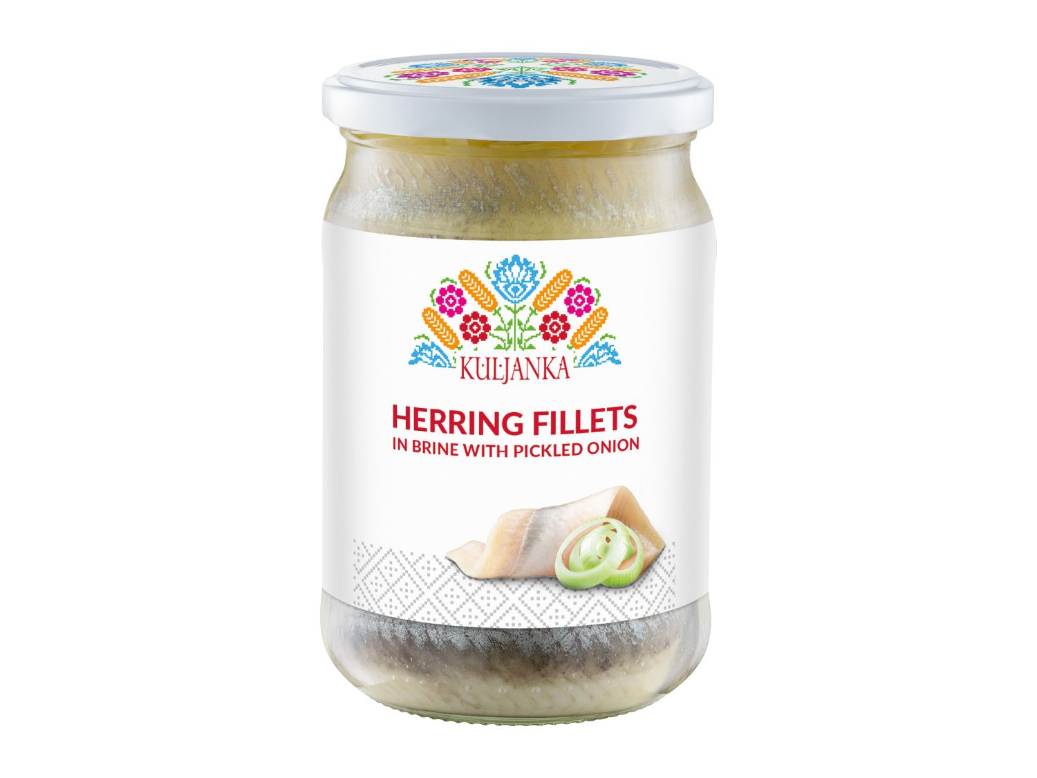 MSC herring fillets in brine 600g, imported from the UK