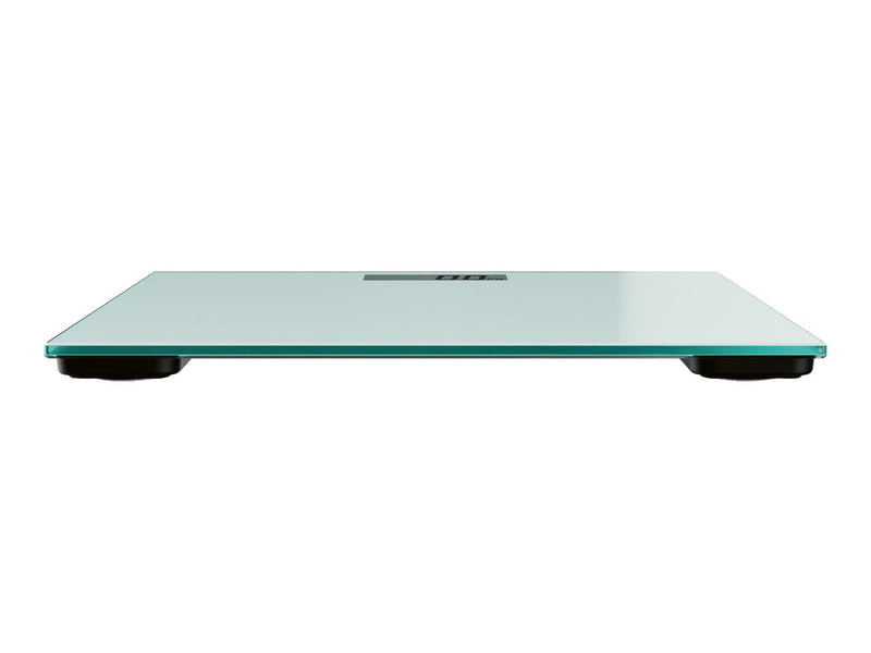 White bathroom scales with 180kg capacity (British brand)