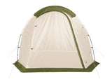 Family tent 4-person with porch and blackout windows, imported from the UK