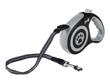 Retractable dog lead with reflective details 5m, UK version