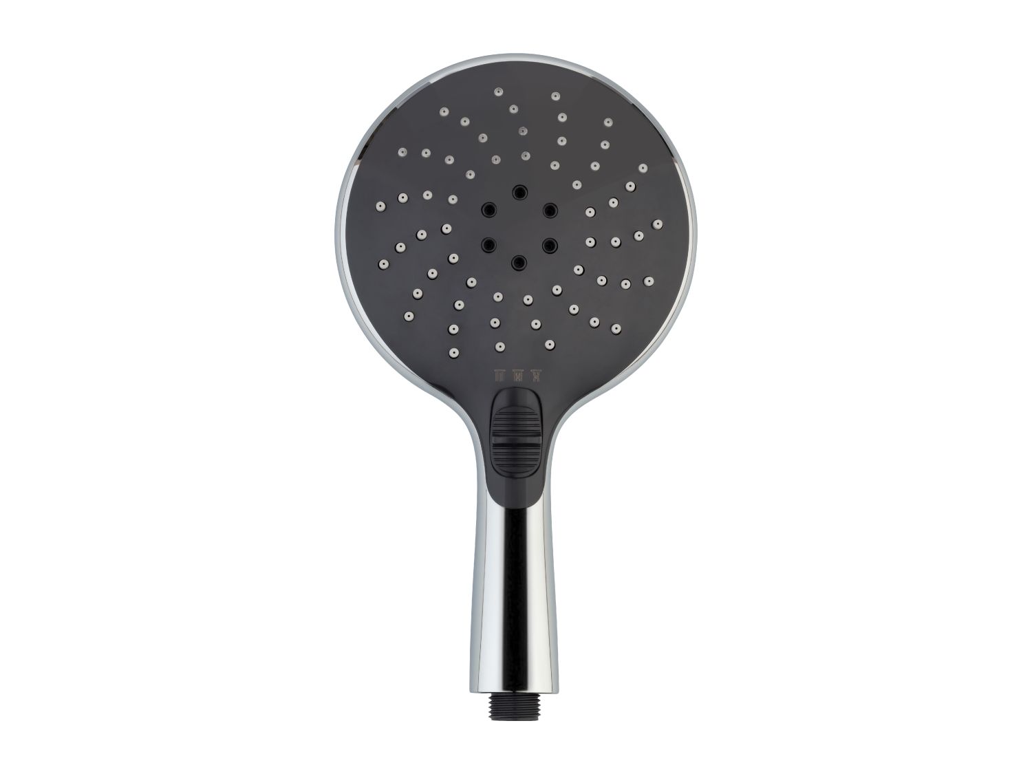 Grey multi-functional shower head 15cm (British brand)