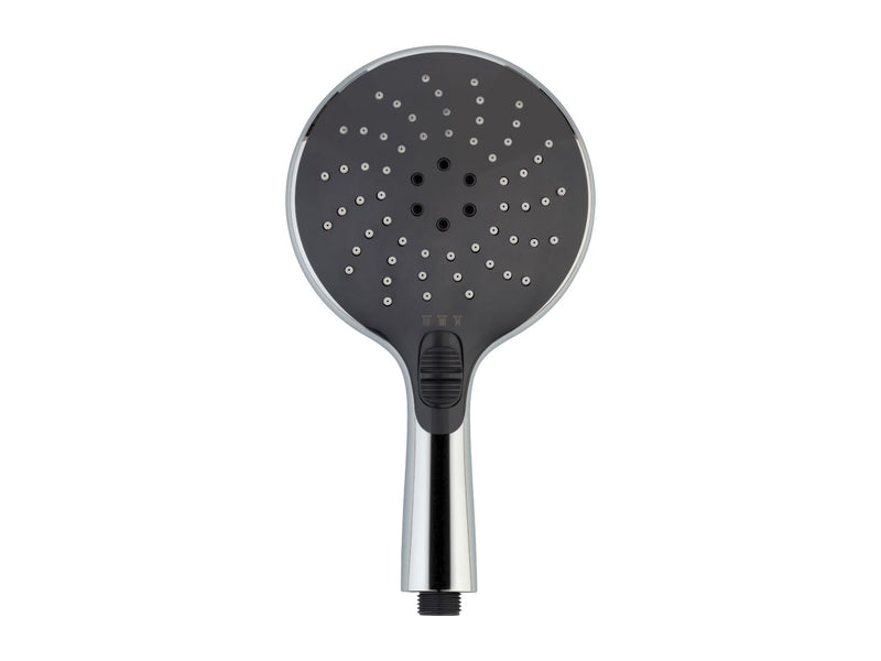 Grey multi-functional shower head 15cm (British brand)