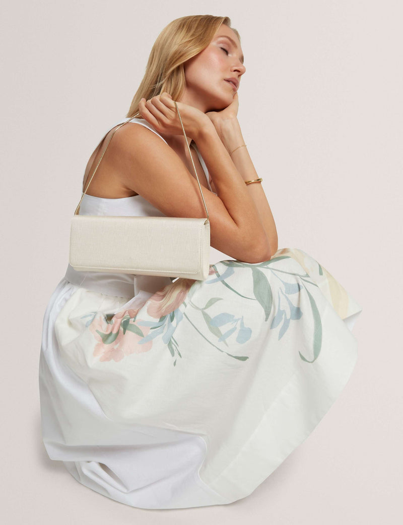 Ted Baker Baguette Clutch Tasche mit Kettenriemen, UK-Version