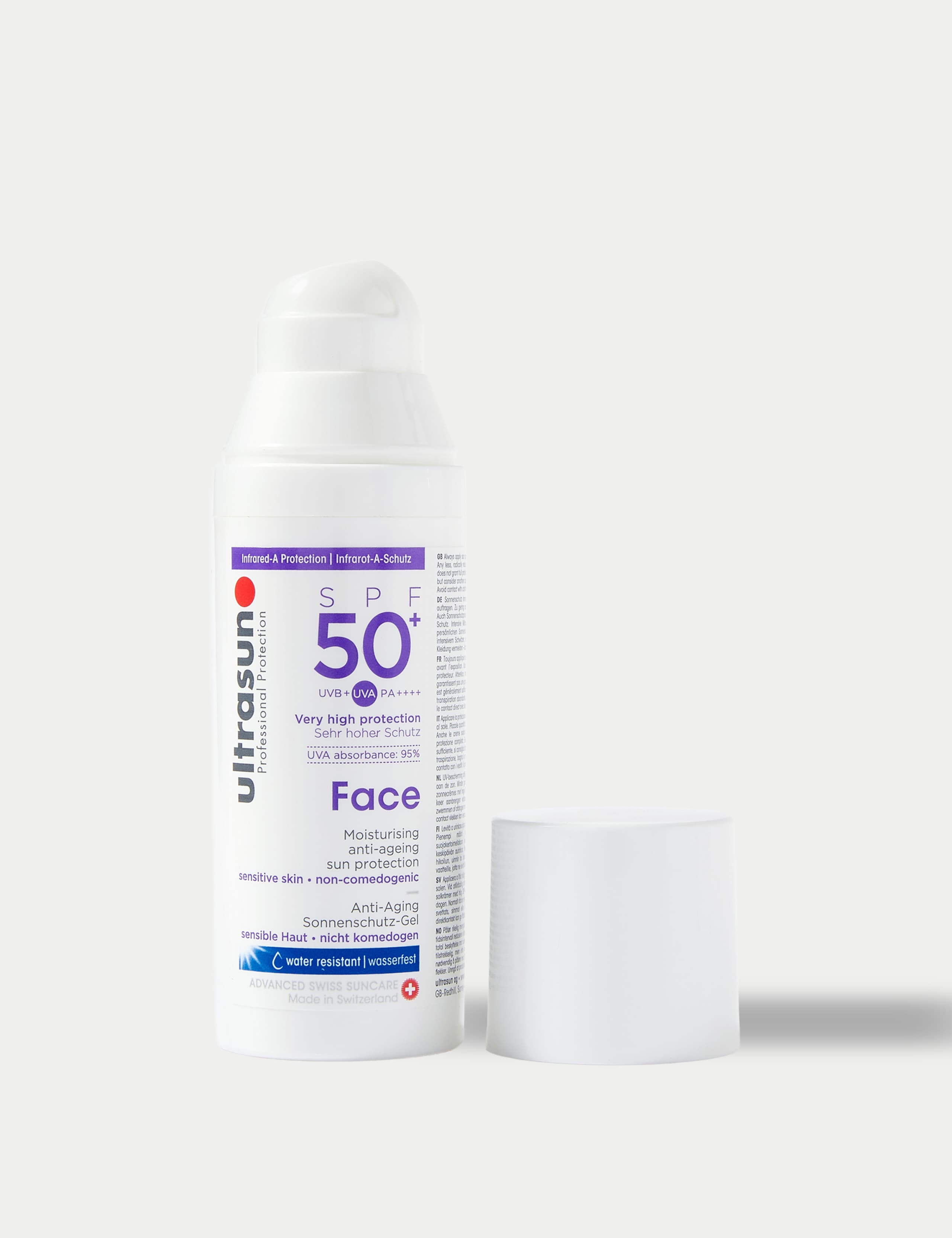 ULTRASUN Face Moisturiser Cream SPF 50+ 50ml - British product