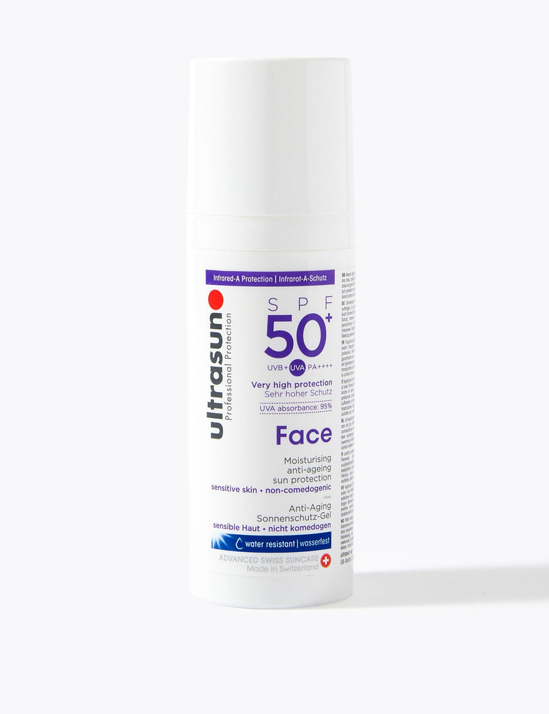ULTRASUN Face Moisturiser Cream SPF 50+ 50ml - British product