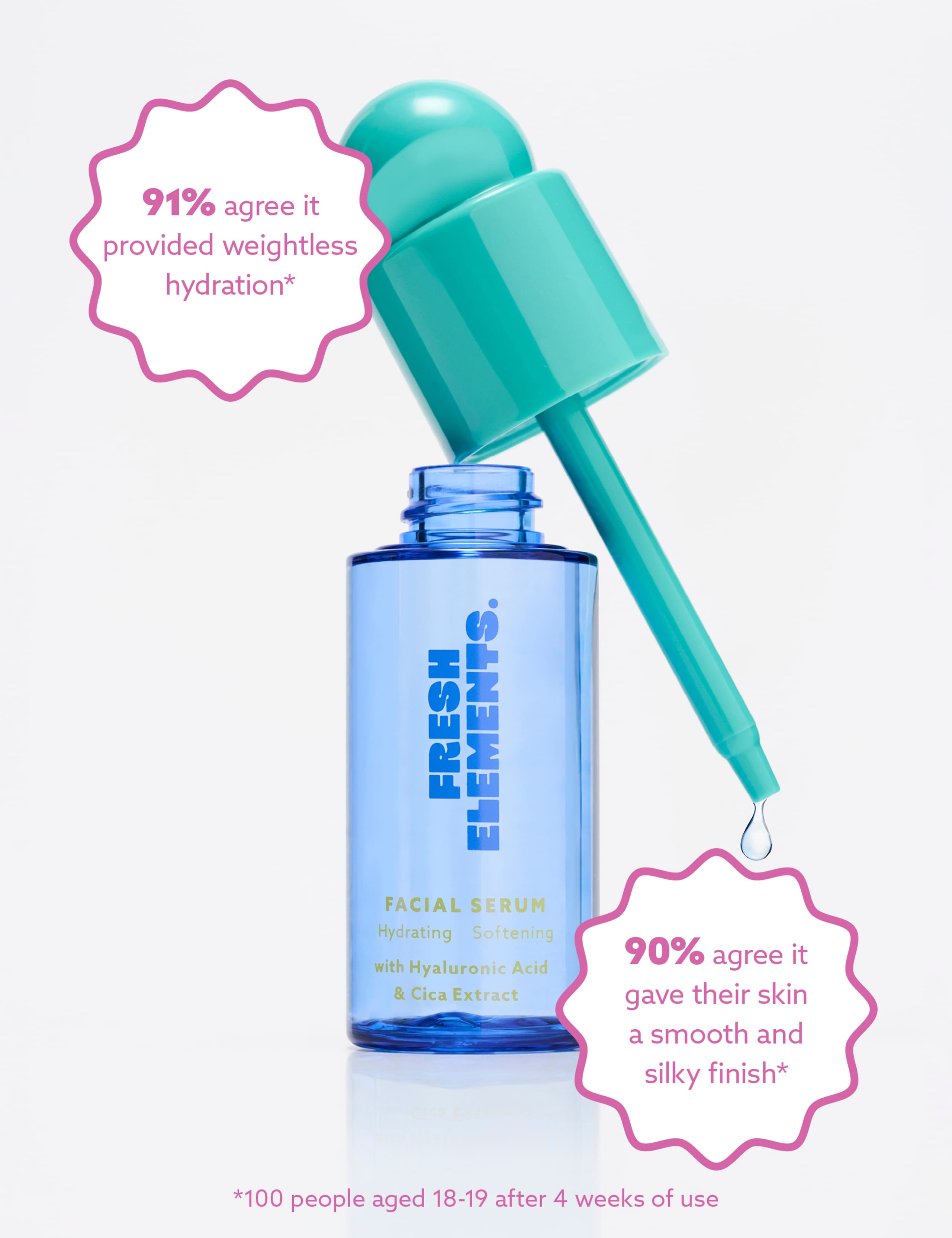 Fresh Elements facial serum 30ml, UK version