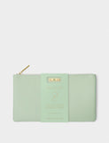 Katie Loxton faux leather August birthstone pouch purse, imported from the UK