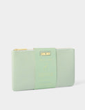 Katie Loxton faux leather August birthstone pouch purse, imported from the UK