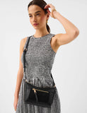 Accessorize faux leather cross body bag with gold hardware - British product