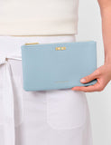 Katie Loxton faux leather birthstone pouch purse, imported from the UK