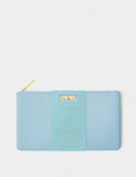 Katie Loxton faux leather birthstone pouch purse, imported from the UK