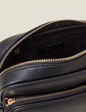 Accessorize faux leather double zip cross body camera bag - British product